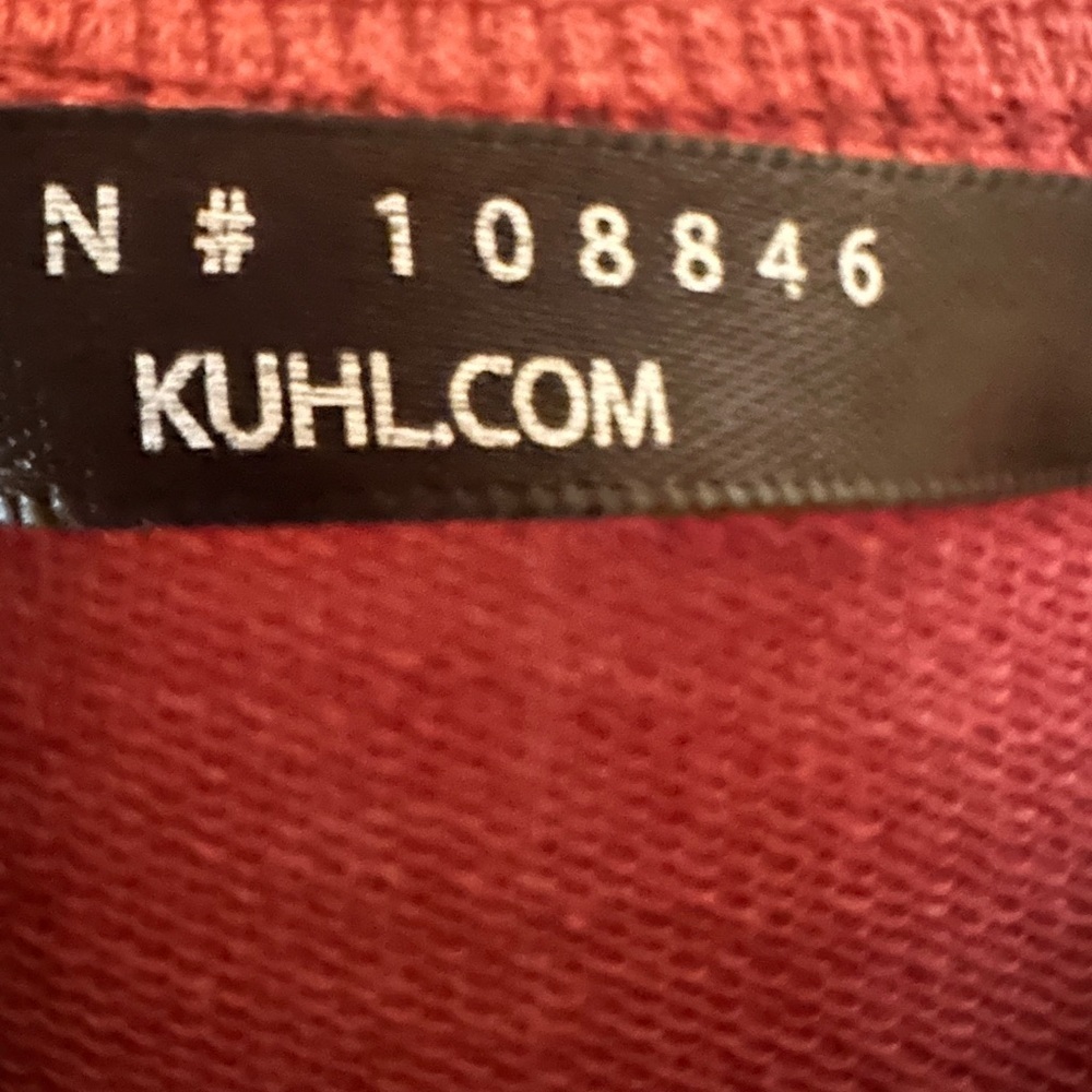 Kuhl Women's Crew Neck Sweater - Burgundy - Picture 5 of 6